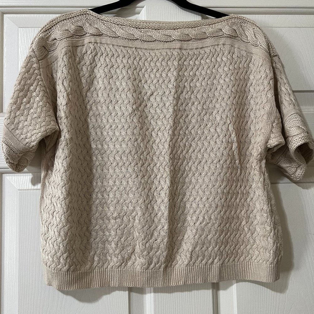 Mango knitted top